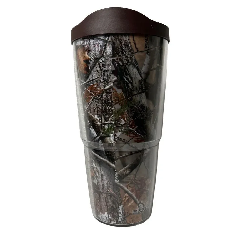 Tervis Indiana University Hoosiers RealTree Camo 24 Oz Tumbler Cup with Lid IU